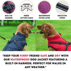 Waterproof Winter Jacket with Built-in Harness - Buy 2 Pcs Enjoy Free Shipping!