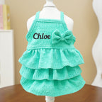 Personalized Embroidered Name Pet Color Princess Dress | inCloth41