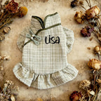 Personalized Embroidered Name Pet Elegant Dress | inCloth09