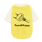 Personalized Mother's Day Color-Block Pet T-shirt  | inCloth42
