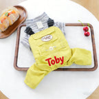 Personalized Embroidered Name Pet Jumpsuit | inCloth21