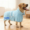 Personalized  Embroidered Name Absorbent Quick Dry Pet Towel Coat | inCloth74