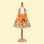 Personalized Floral Bowknot Pet Dress | inCloth12