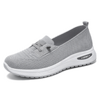 🔥Last day 49% OFF🔥-Slip On Sneakers Women Breathable Mesh Knitted Woven Low Top Walking Shoes Lightweight Wide Width Non-Slip Shoes