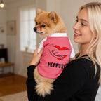 Personalized Mother's Day Color-Block Pet T-shirt  | inCloth42